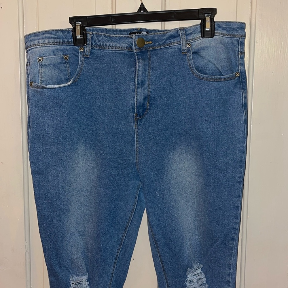 Ripped Denim Jeans